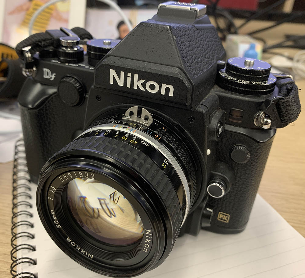 Nikon F3 50mm F1.4 ai モルトは新品交換済み #7077 Nikon F3 50mm F1