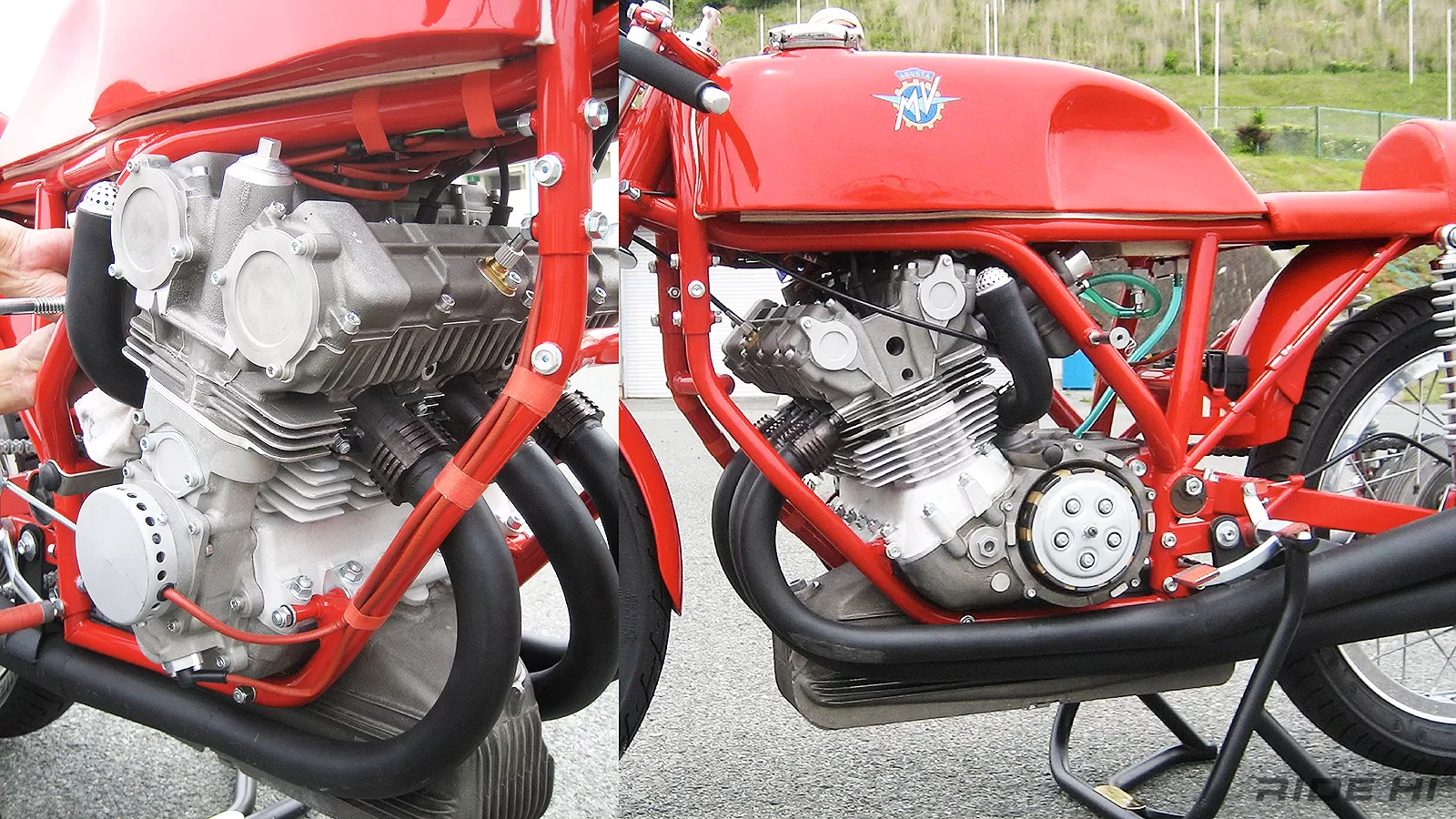 希少♪GB250クラブマン用ブルックランズMVアグスタFRPタンク♪当時物