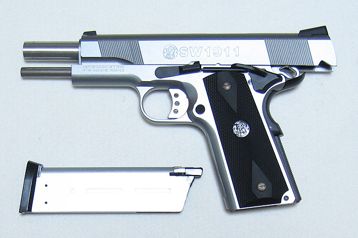 新品未使用 限定 WA SW 1911 GUNSITE EDITION シルバー