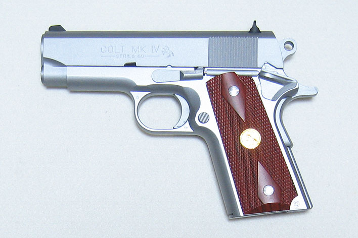 WA／コルトMKIVシリーズ80オフィサーズACPオールシルバーモデル｜RIKSGUNS