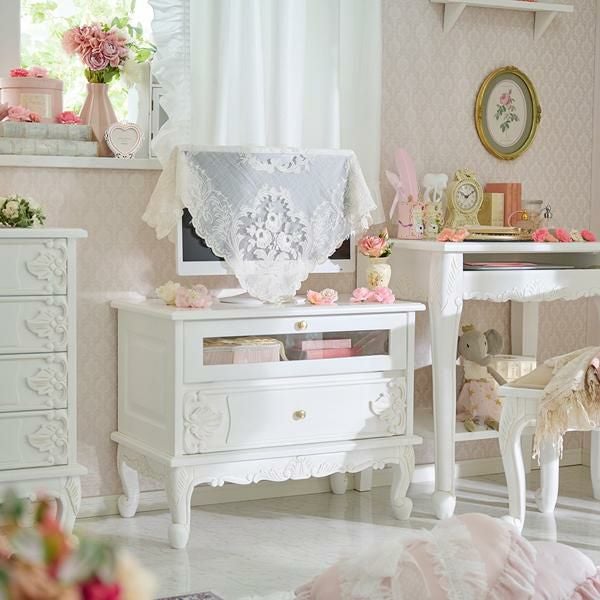 ポイント10倍♪～2/9 AM10:00まで】【直送】アンティーク風テレビ台(小