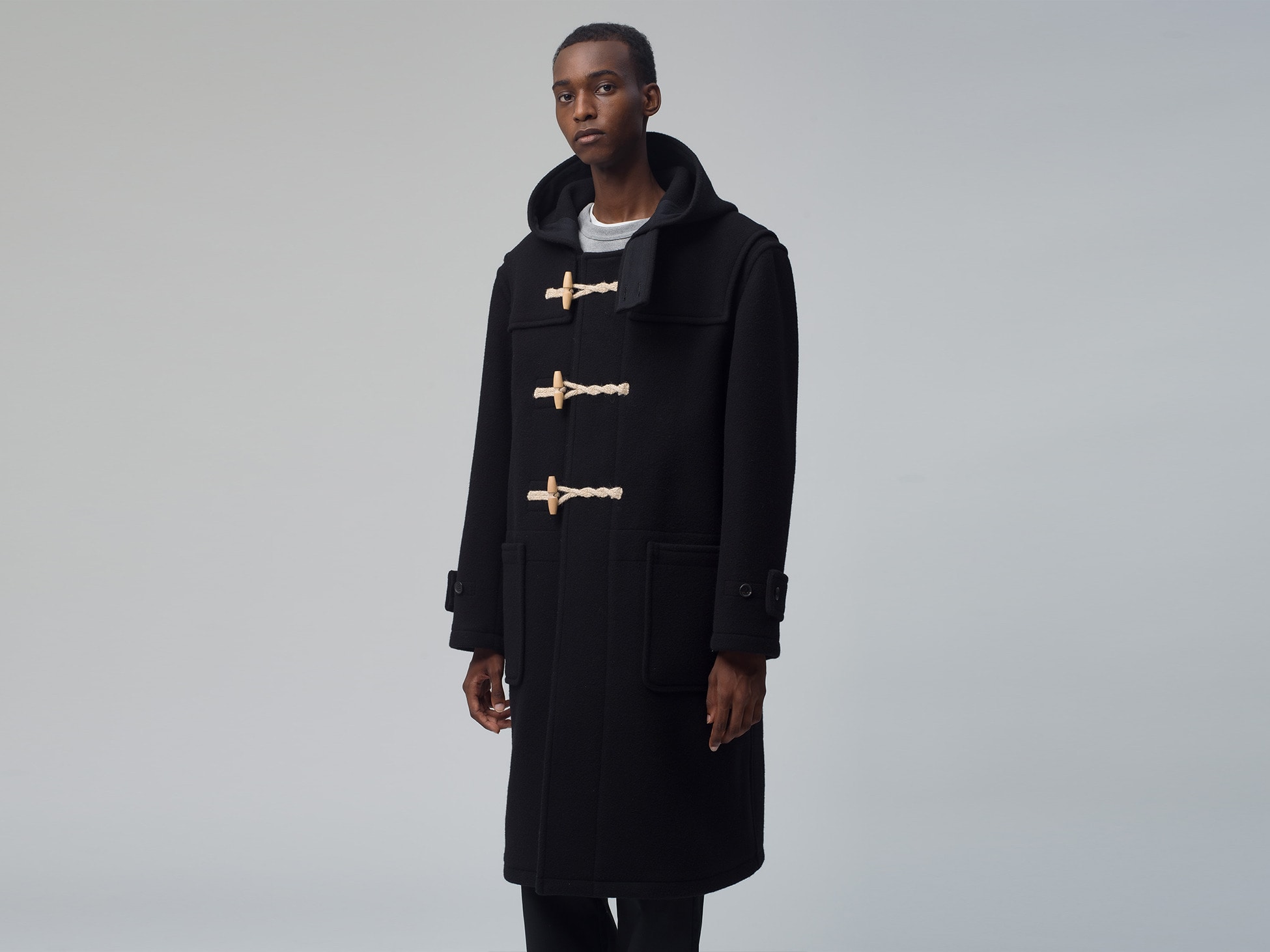 最新 BrooksBrothers for Ron Herman DuffleCoat BrooksBrothers for