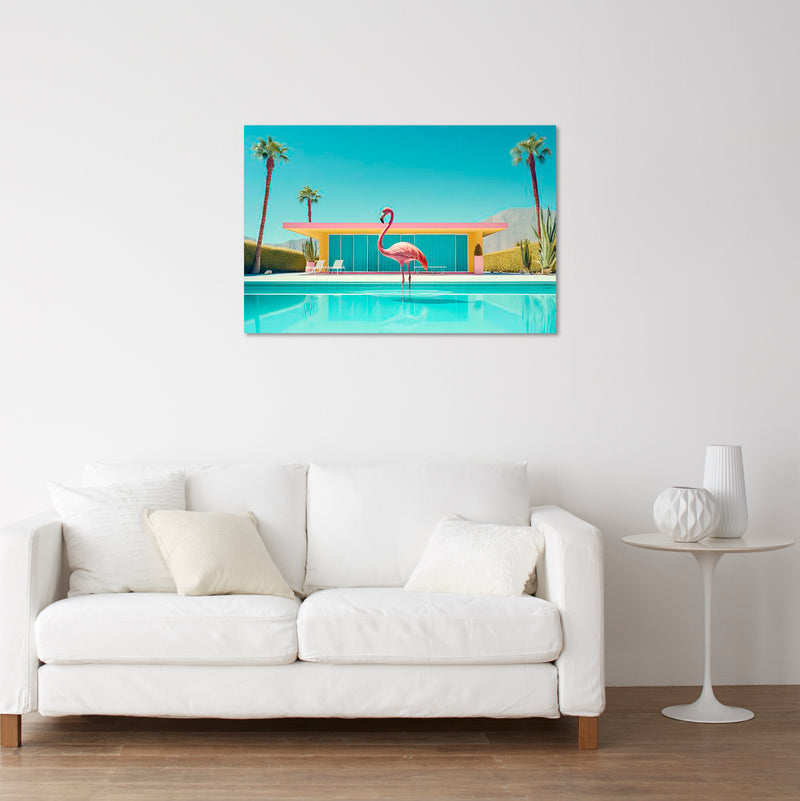 エーイーイエローコーナーフォトアート 海外の庭 額縁付 エーイー