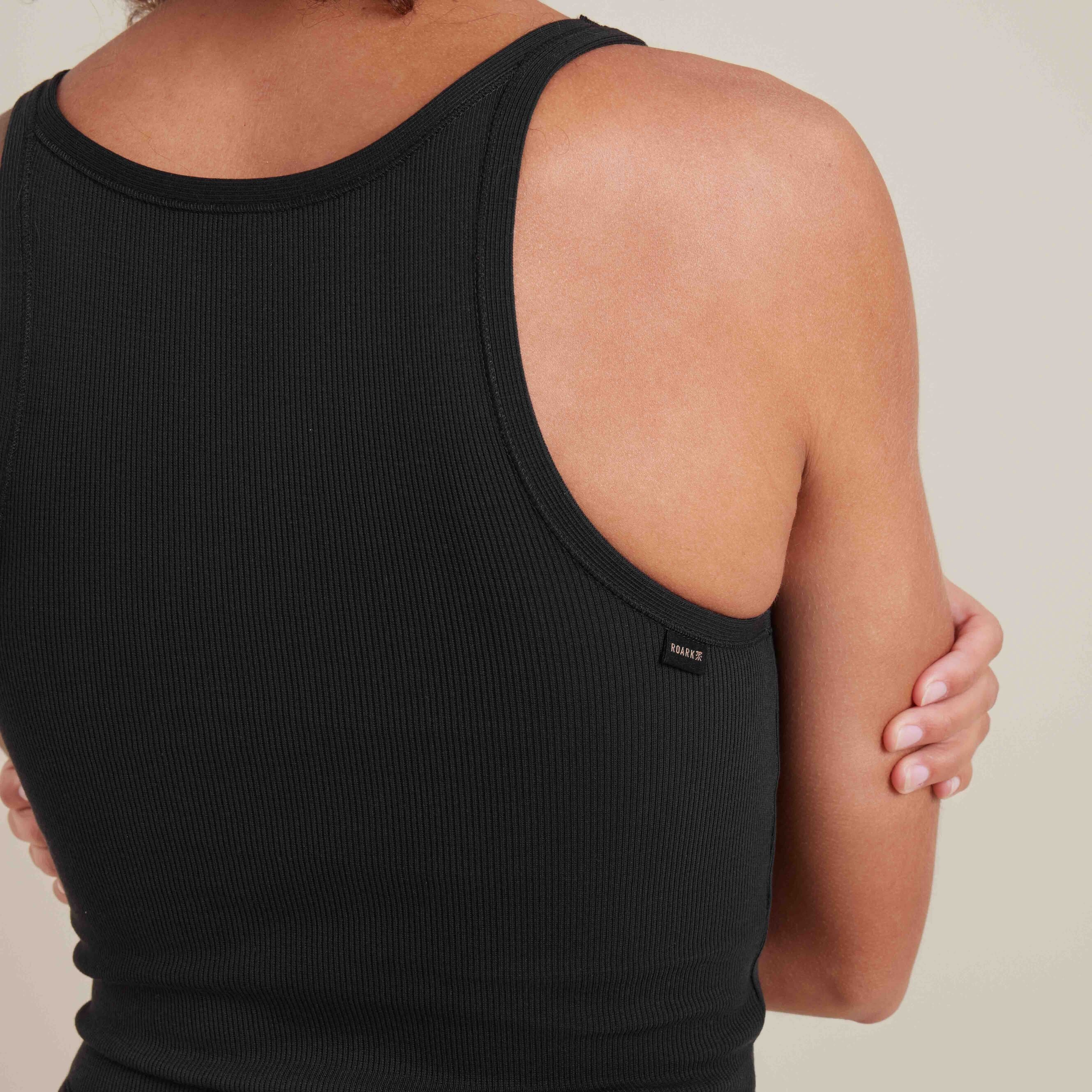 Wind Worn Tank Top - Black | Roark