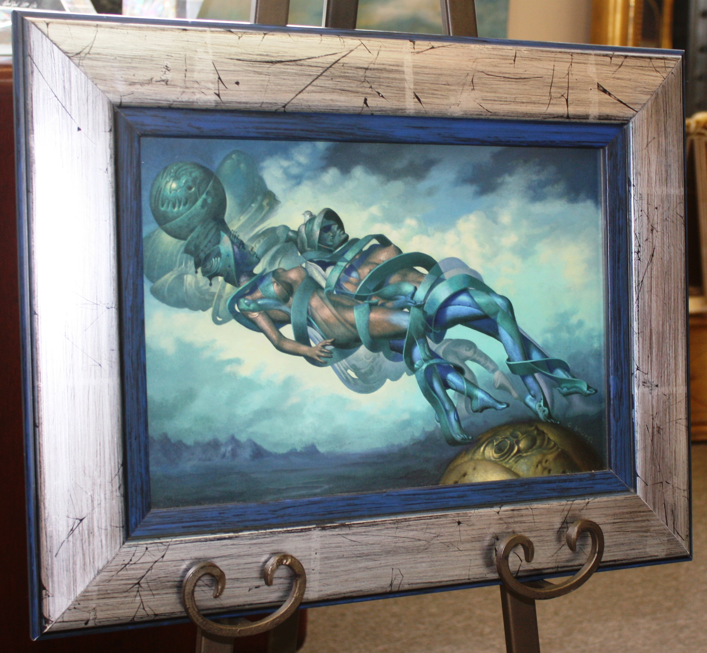 gil bruvel ジル・ブルーベル 絵画 月