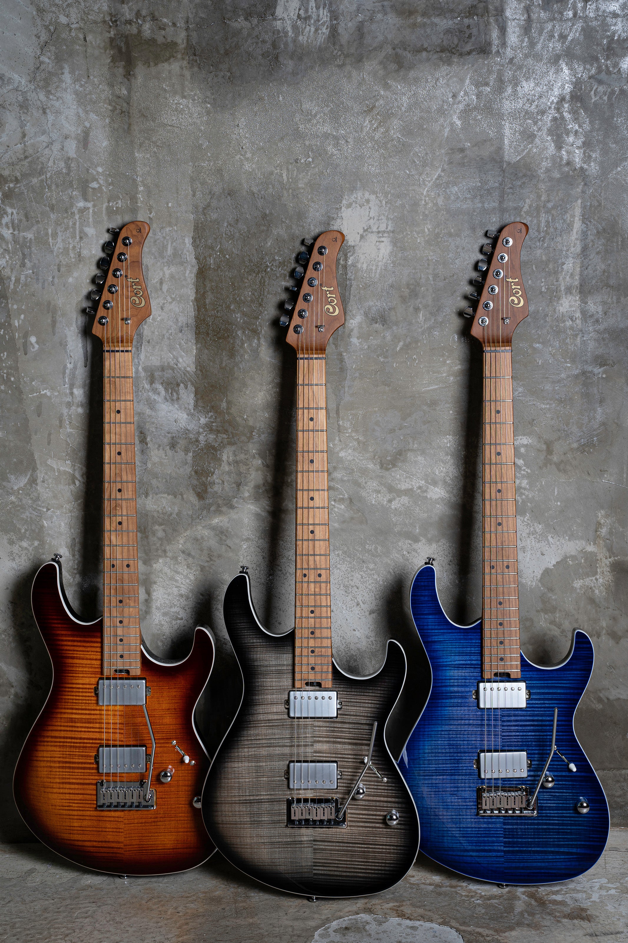 Cort G290FATIIAVB Double Cutaway Electric Guitar, Antique Violin Burst