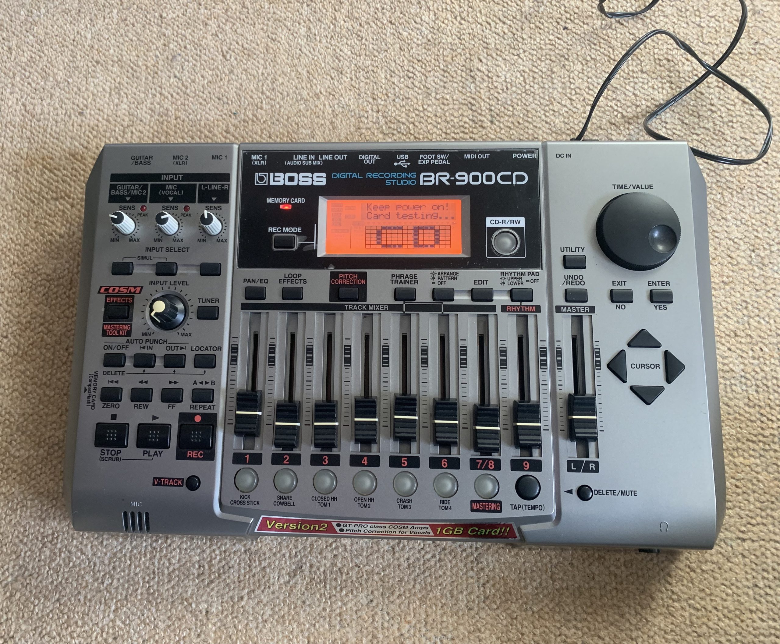 配信機器・PA機器・レコーディング機器 BOSS BR-900CD 配信機器・PA