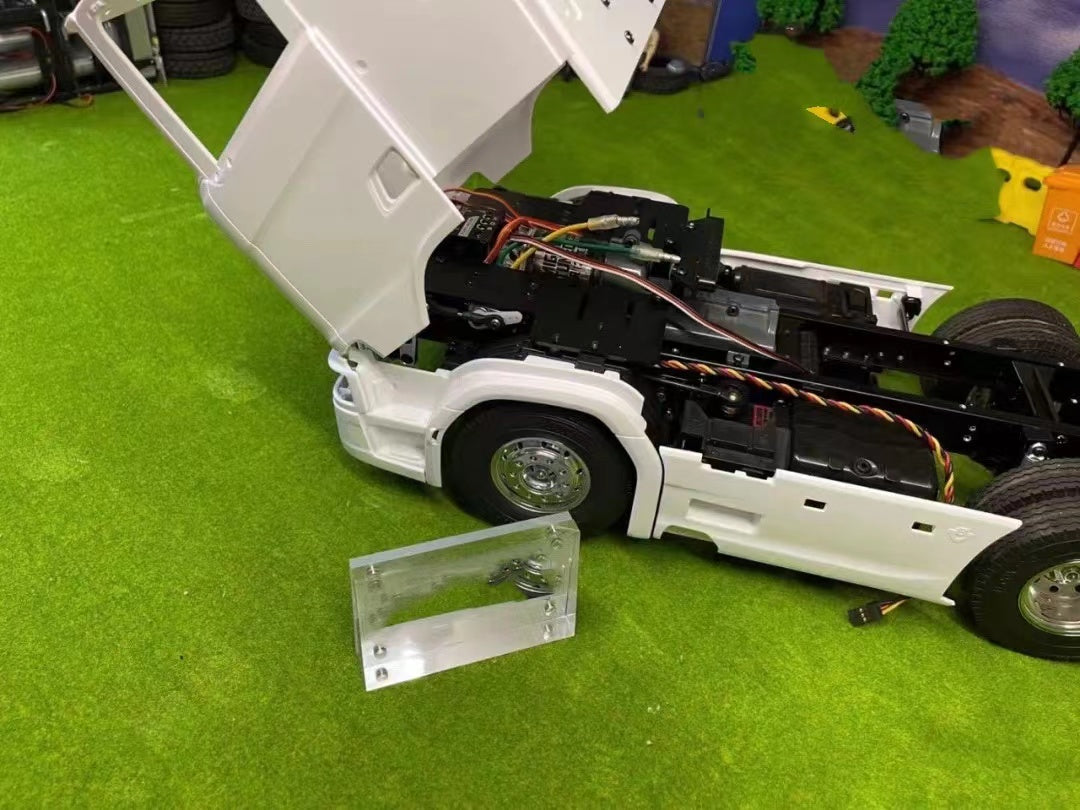 トレーラー タミヤ 1/14 ダブルマフラー USM-RC2＋スピコン トレーラー