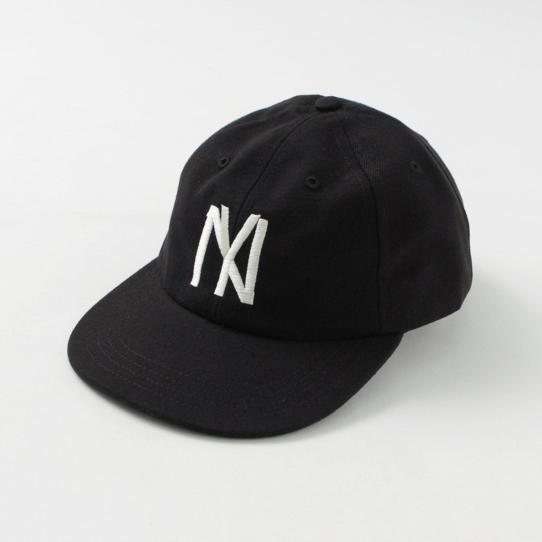 クーパーズタウン 6パネル ウールキャップ NY レア 7と1/2 COOPERSTOWN