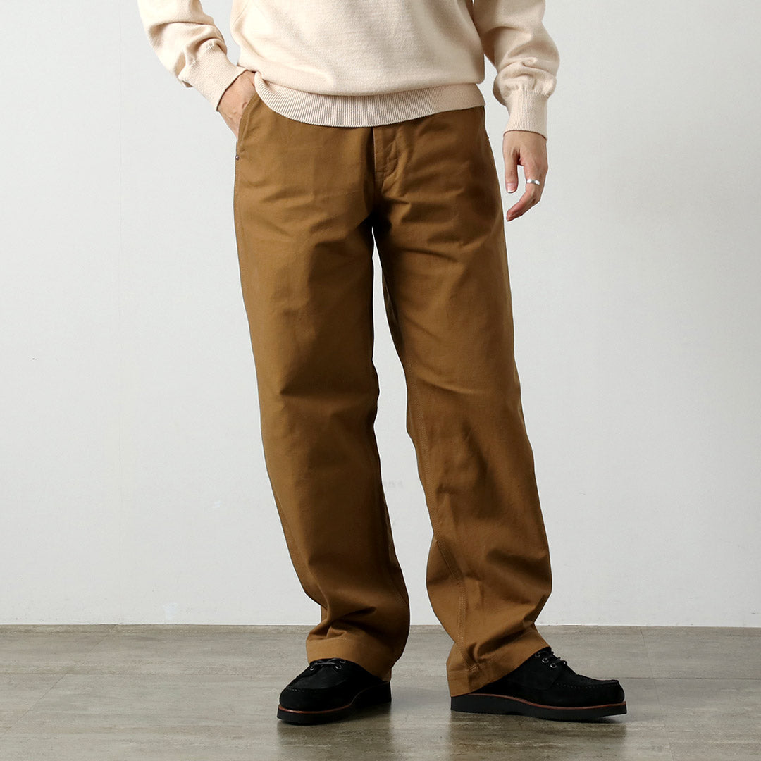 FOB FACTORY（F.O.Bファクトリー） コットン ダック ワークパンツ