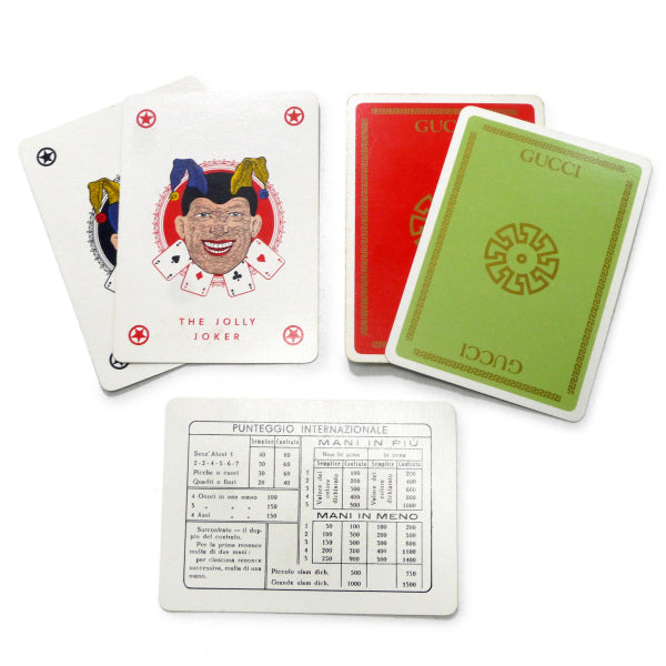 ○未使用 OLD GUCCI オールド グッチ トランプ 1984年 カード ○未使用