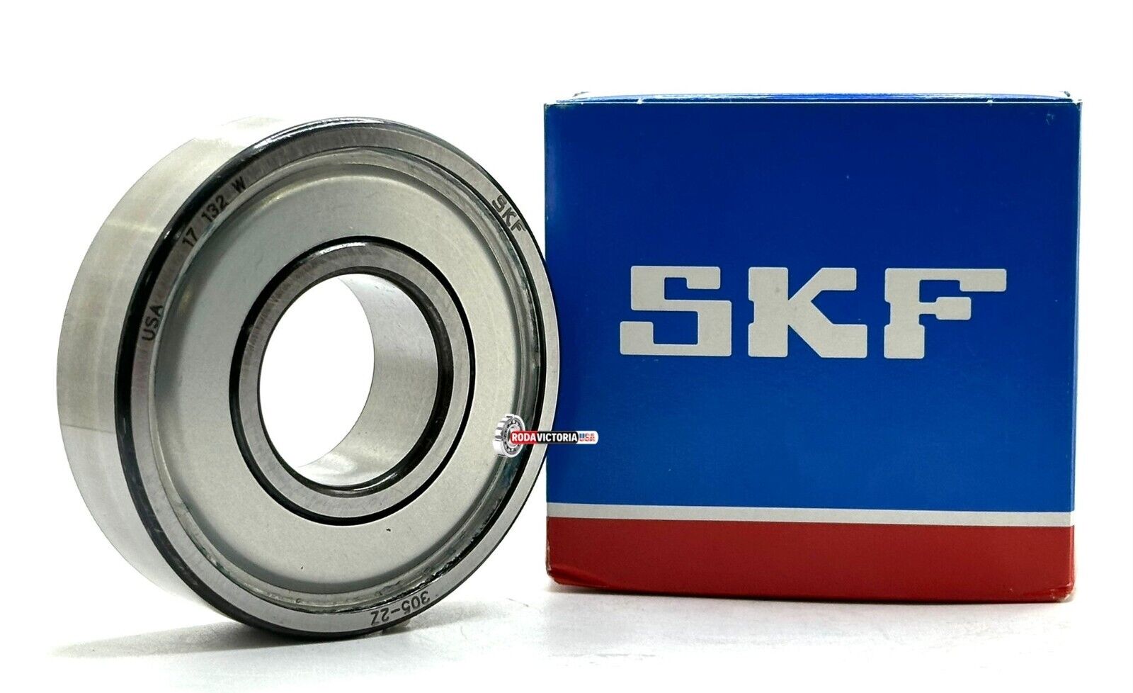 SKF USA 305 ZZ Deep Groove Ball Bearing, Metal Shielded, Mximum
