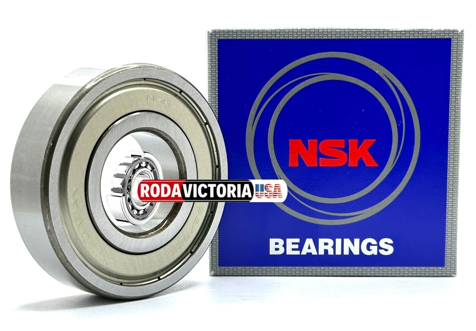 NSK JAPAN 63/32 ZZ Deep Groove Ball Bearing, Metal Shielded