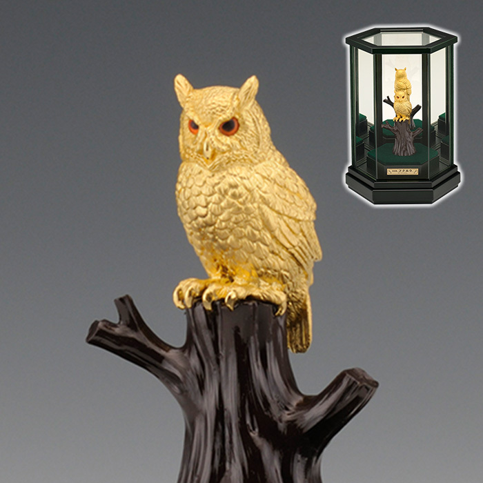 lumi ルミ バード owl ふくろう 廃盤品 限定品 陶器のシマフクロウ 福