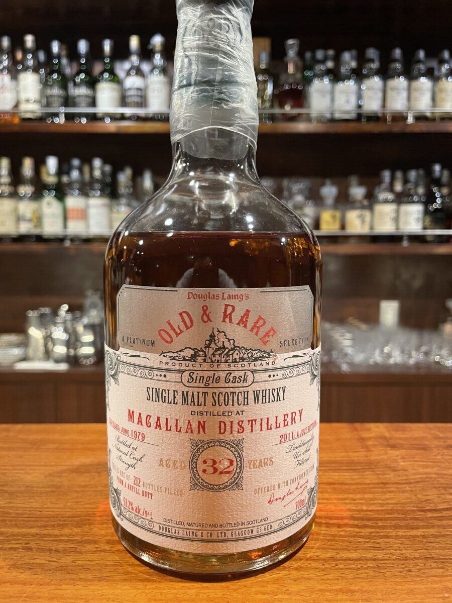マッカラン MACALLAN 1979-2011 32年 オールド&レア | 六本木 BAR莨樽