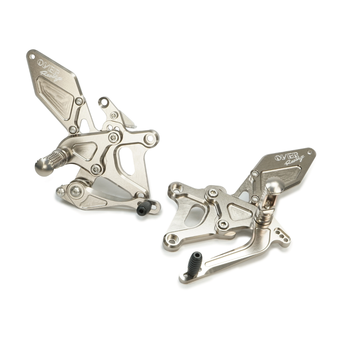 LoopUp 4個セット+パーツ 51-86-01 OVER RACING バックステップ 4