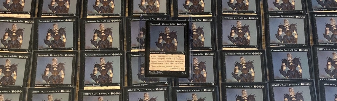 絶版 新品未開封 MTG デッキケース 司令官グレヴェン・イル＝ヴェク