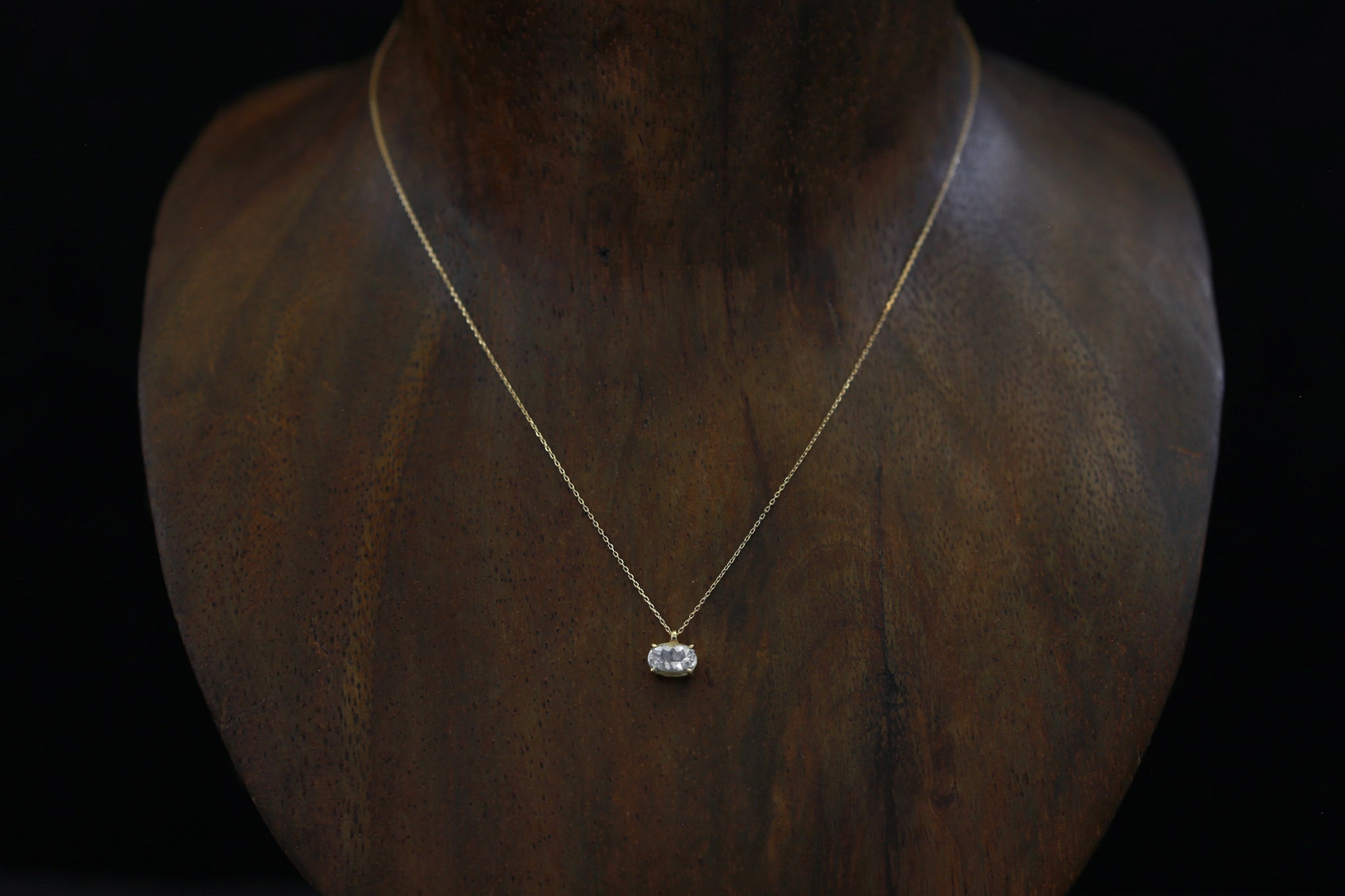 マーカサイトインクォーツネックレス– Ryui