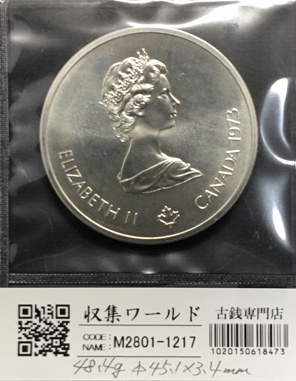 カナダ銀貨 北極のオーロラ 20ドルプルーフ銀貨 2004年 | 収集ワールド