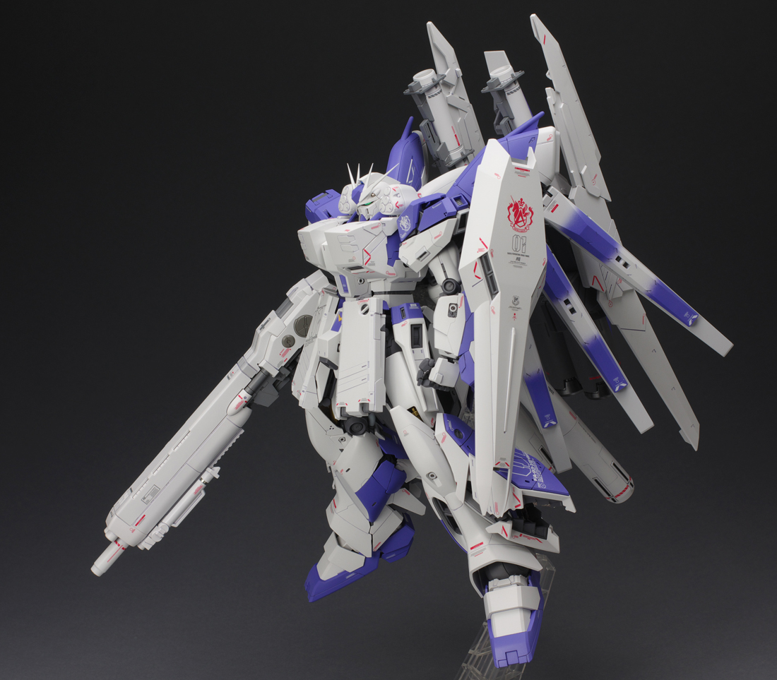MG Hi-νガンダム ver.Ka HWS全塗装 MG Hi-νガンダム HWS拡張セット 全