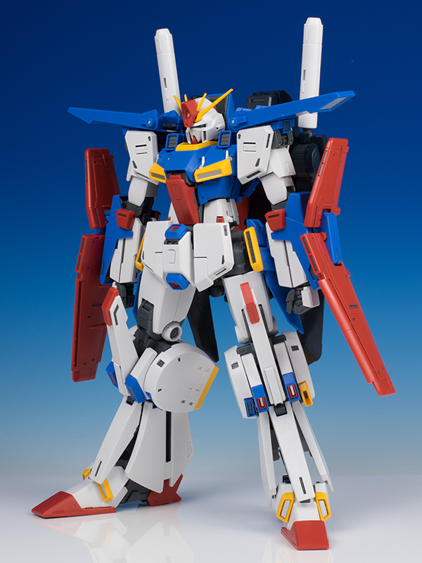 機動戦士ZZガンダム プラモデル MG 本物 ダブルゼータガンダム 1/100