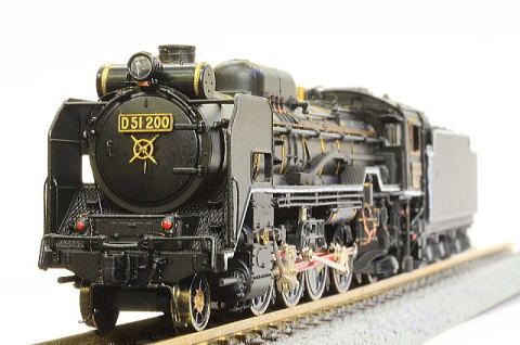 Nゲージ加工D51200号機