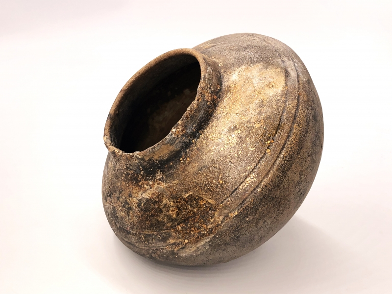 須恵器 壺 】 古墳～平安時代 後代金直し 炻器|サムライオークション