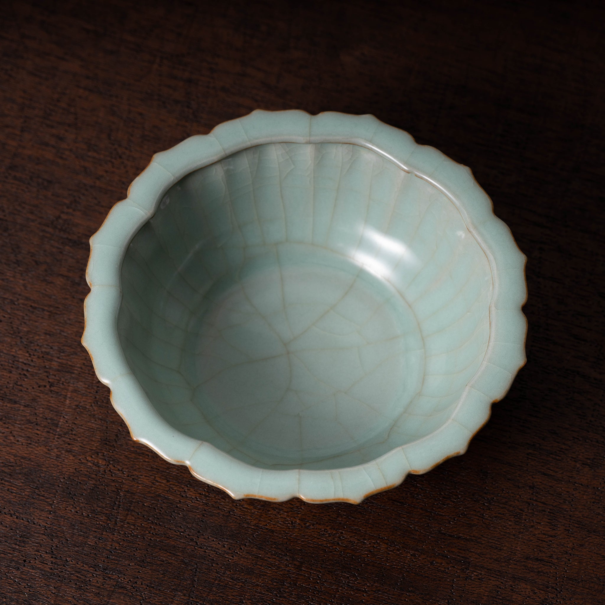 泉美 B635 宋時代 中国 影青 インチン 青白磁 水次 水注 一輪差(