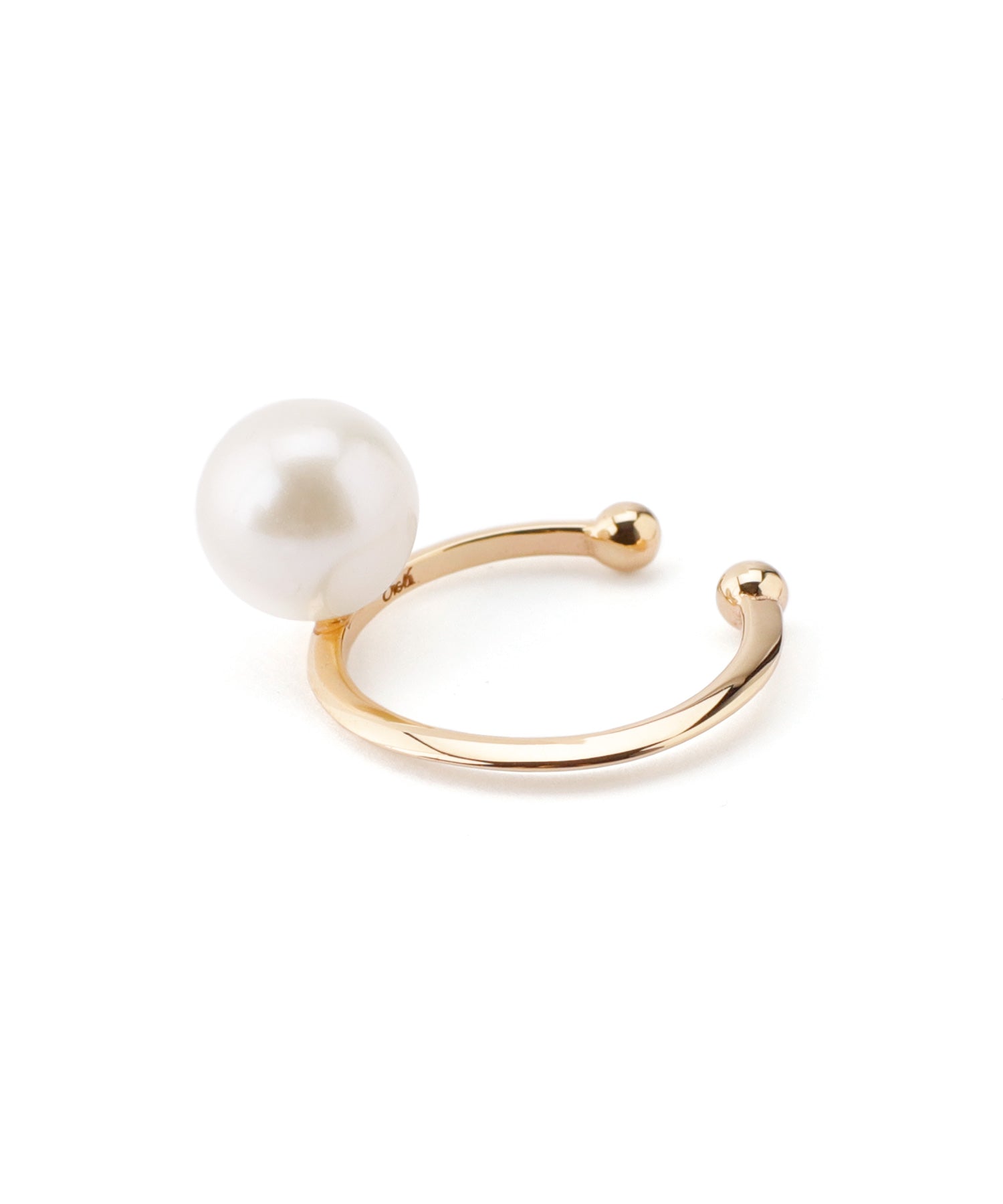 SIENA ROSE ダイヤラインフープピアス SIENA ROSE】ダイヤラインフープ