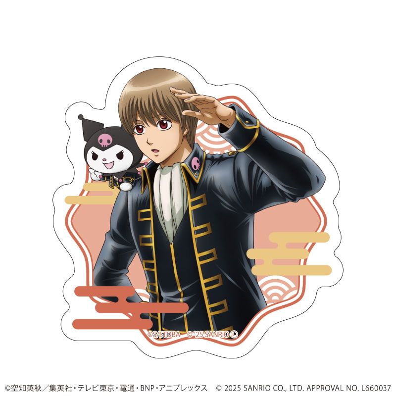 銀魂×Sanrio characters 指の上シリーズ 沖田総悟 神楽 銀魂×Sanrio