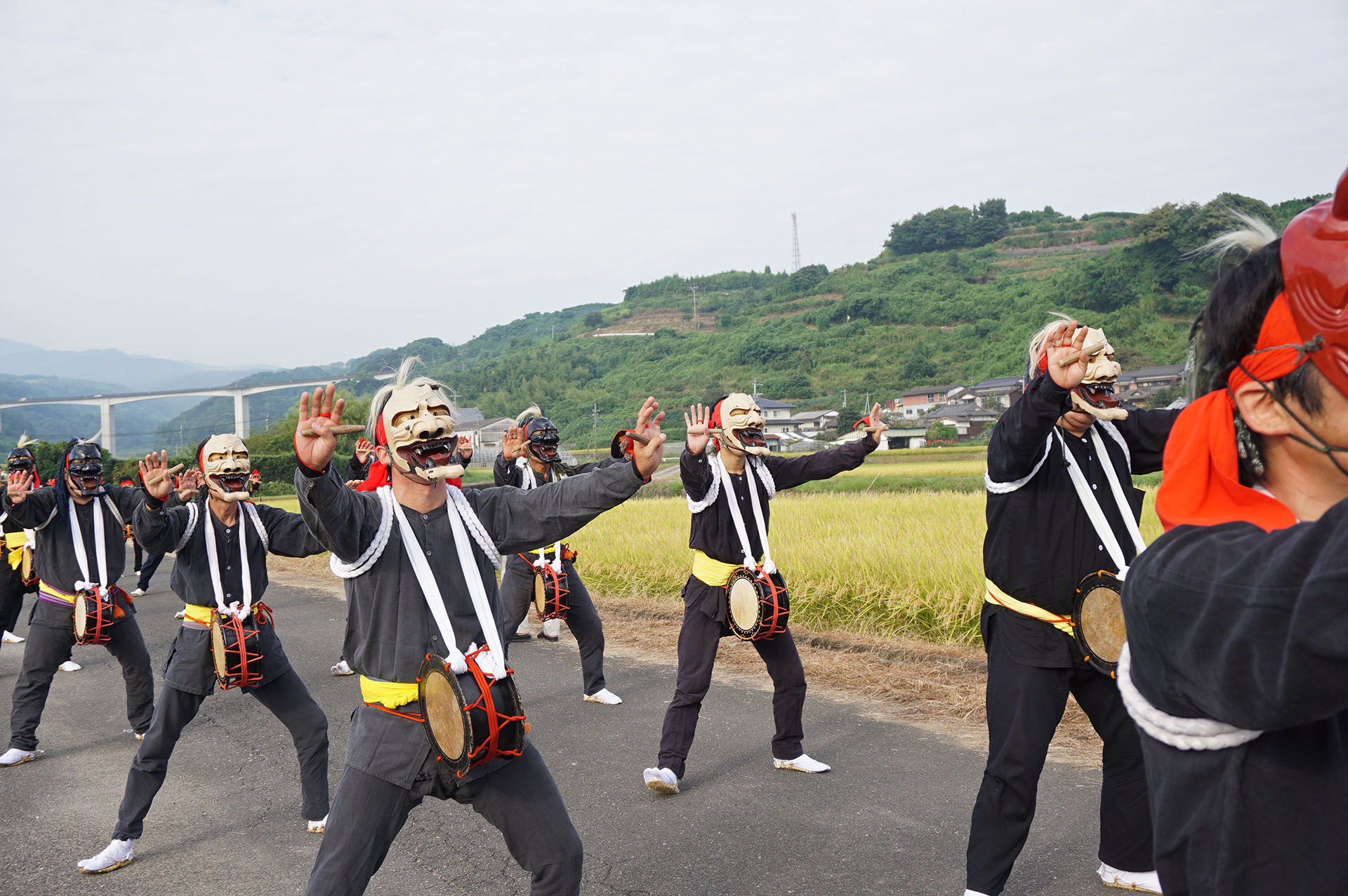 戸口神社の飯田面浮立(七浦秋祭り)の体験レポート -【鹿島市公式観光