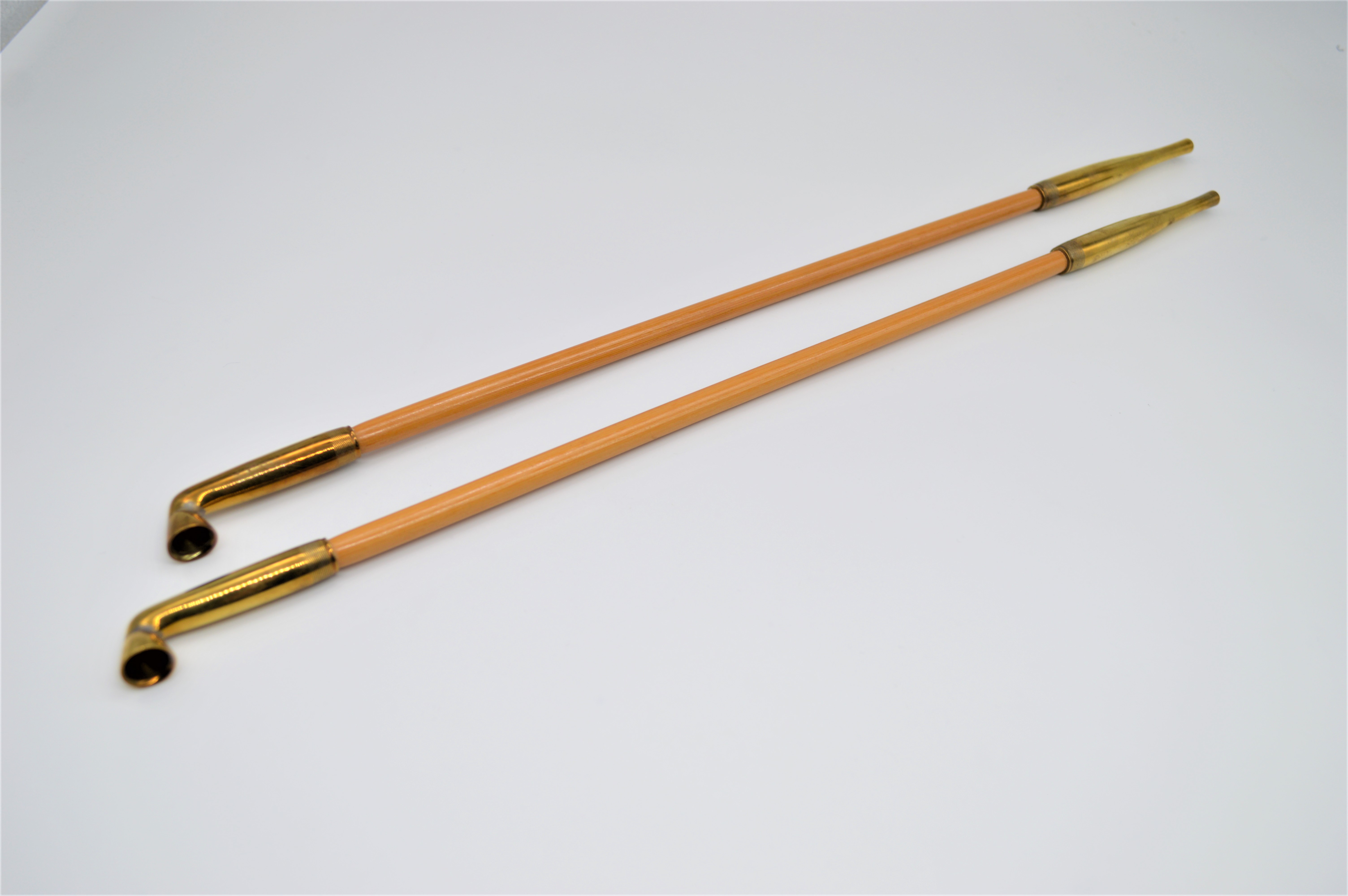 如心斎好筋煙管一双 浄益作