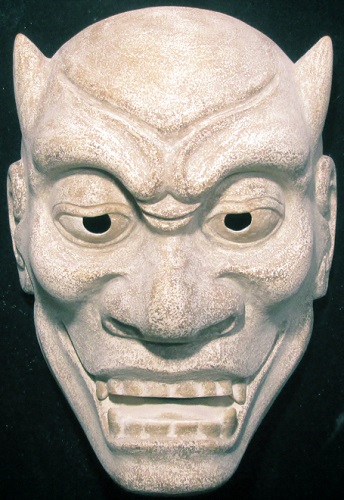 能面 木彫り 野干 ColBase