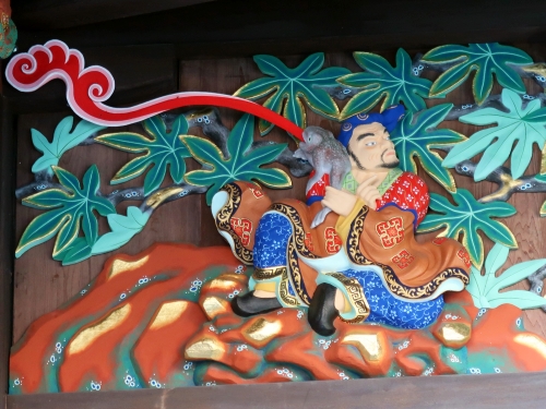 社寺彫刻図鑑】劉海蟾（蝦蟇仙人）: 【大仏 おみくじ】神社仏閣専門家
