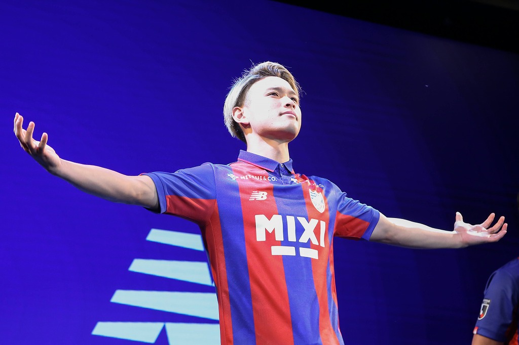 FC東京 松木玖生 2024 長袖 オーセンティックユニフォーム 2nd FC東京