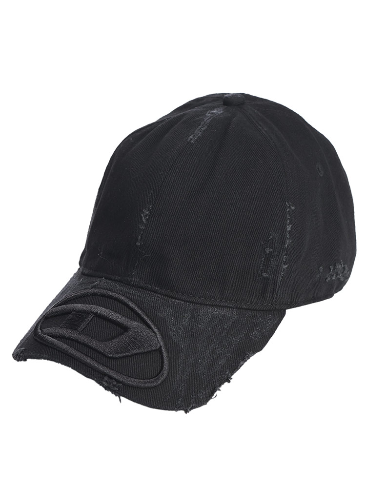 完売 BABYL ダメージキャップ ブラック 56-60cm ペイントダメージ
