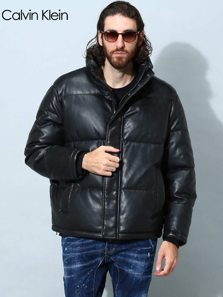 カルバンクライン メンズ ブルゾン Calvin Klein ブランド レザー