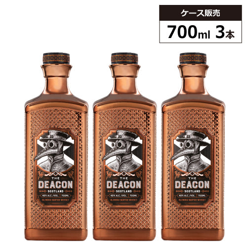 3本セット】[正規輸入品] ザ ディーコン 40% 700ml ブレンデッド