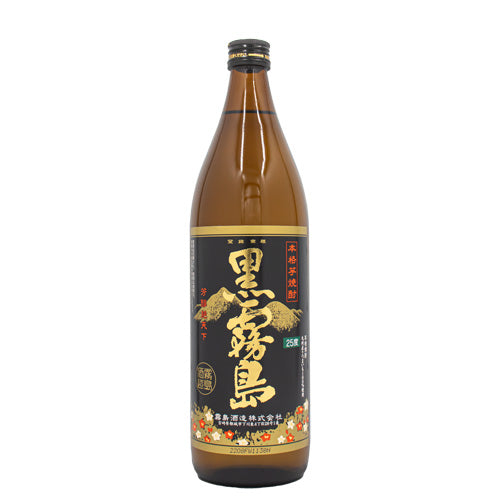本格 芋 焼酎 黒霧島 25% 900ml 霧島酒造 箱なし 芋焼酎 宮崎県 – SAKE