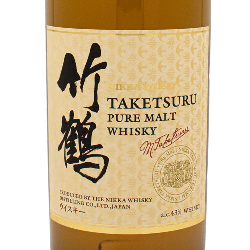 新品未開栓二ッカウイスキー 竹鶴 ピュアモルト43％ 700ml