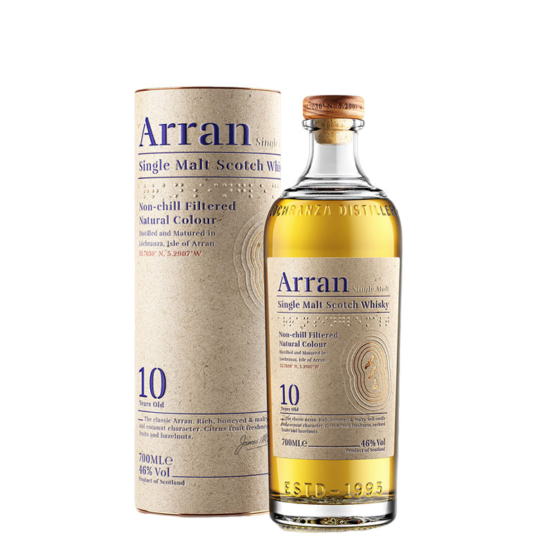 Arran Single Malt 10 years old アラン シングルモルト 10年 - お酒の