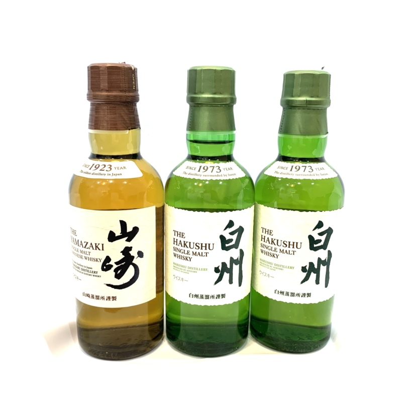 白州・山崎 シングルモルトウイスキー180ml 5本ずつセット 【公式通販】