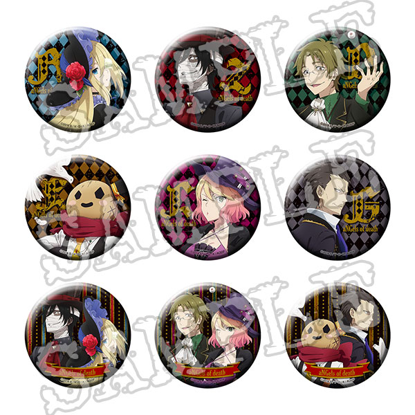 殺戮の天使 くじ引き堂 ザック 缶バッジ ① 殺戮の天使 TVアニメ5周年