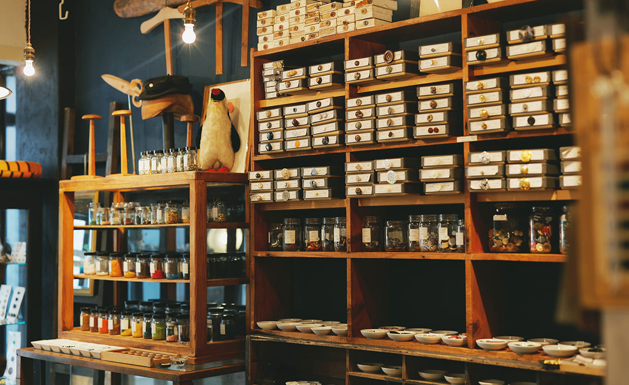 手芸やアンティーク好きに愛される手芸雑貨店［Rollo］が近所へお