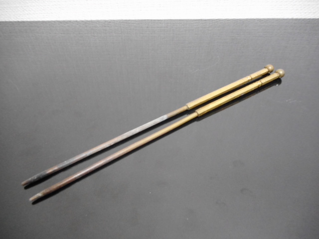 茶道具古鉄古銅火箸まとめて七組C6991