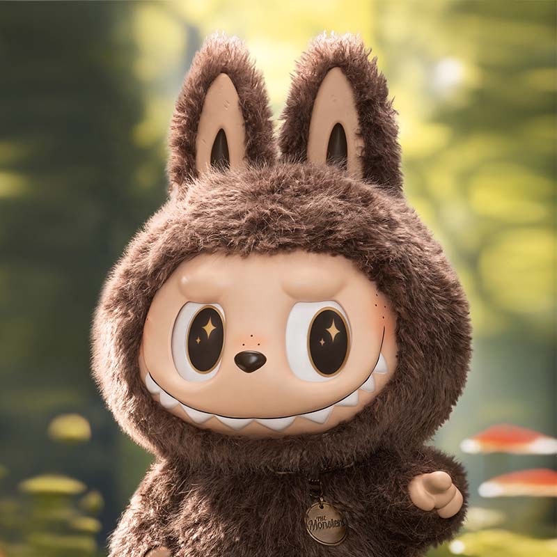 POP MART ラブブ シークレット カード付き LABUBU ぬいぐるみ M POP