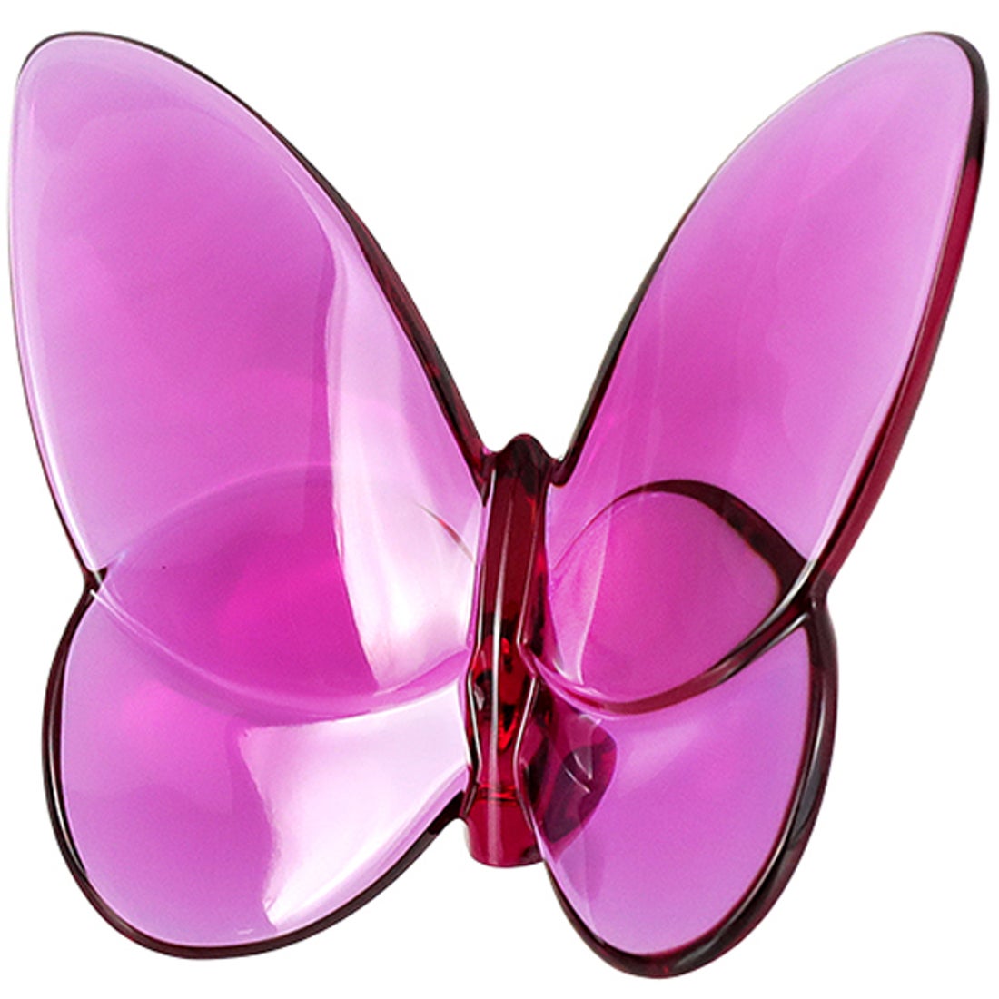 バカラ Baccarat ラッキーバタフライ フィギュリン （ピオニー