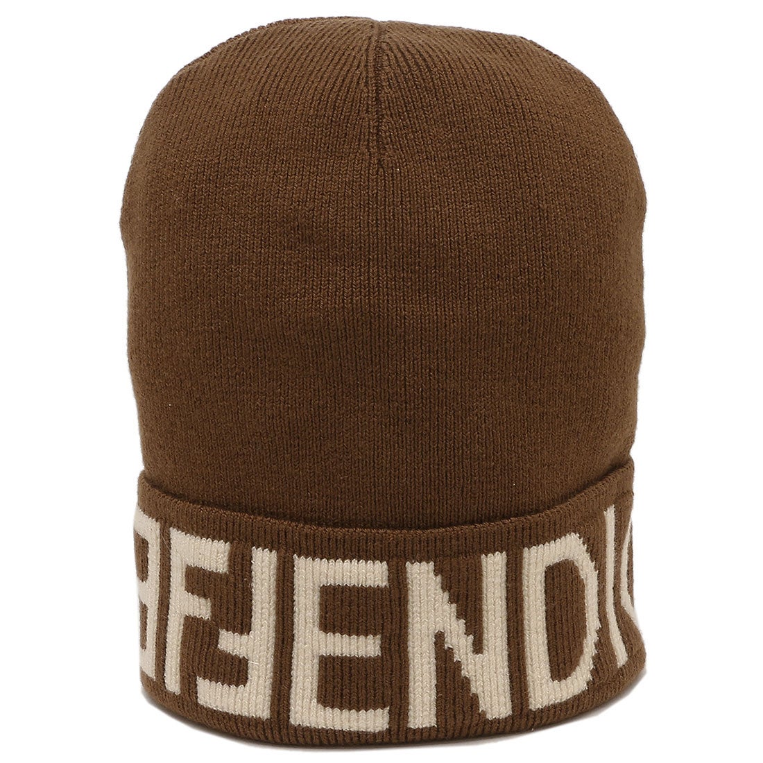新品タグ付き イタリア製 FENDI フェンディ ニット帽 ピンク