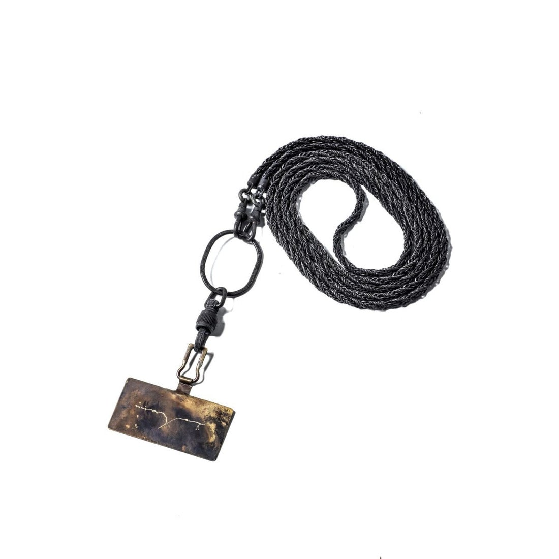 イオロム iolom Phone Strap Brass （Rust Black） 通販 大阪心斎橋
