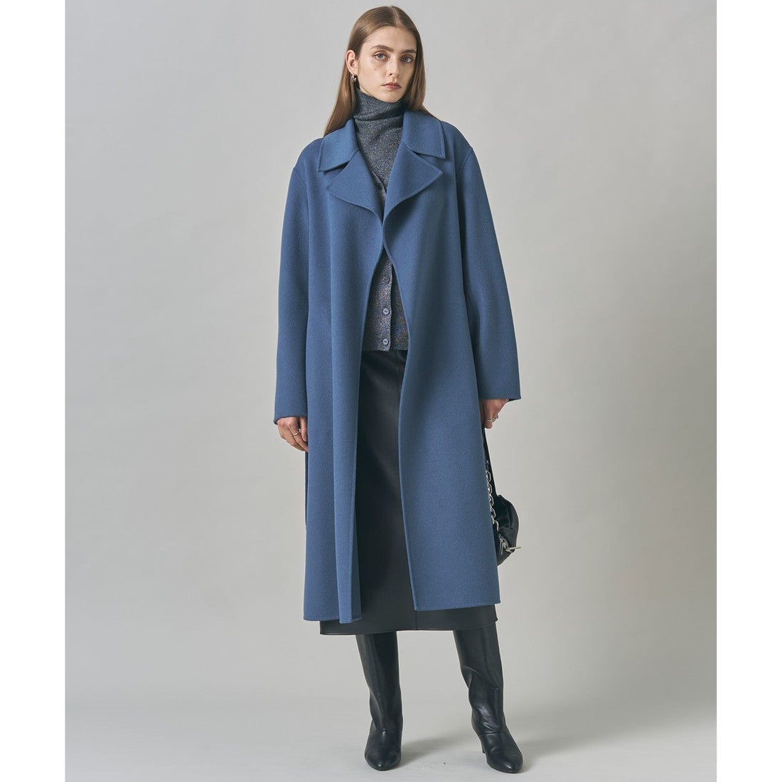 ICB L WoolRever ロングコート （キャメル系） -ファッション通販